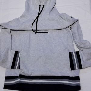 Men's Express Hoodie Gray & Blue Size M